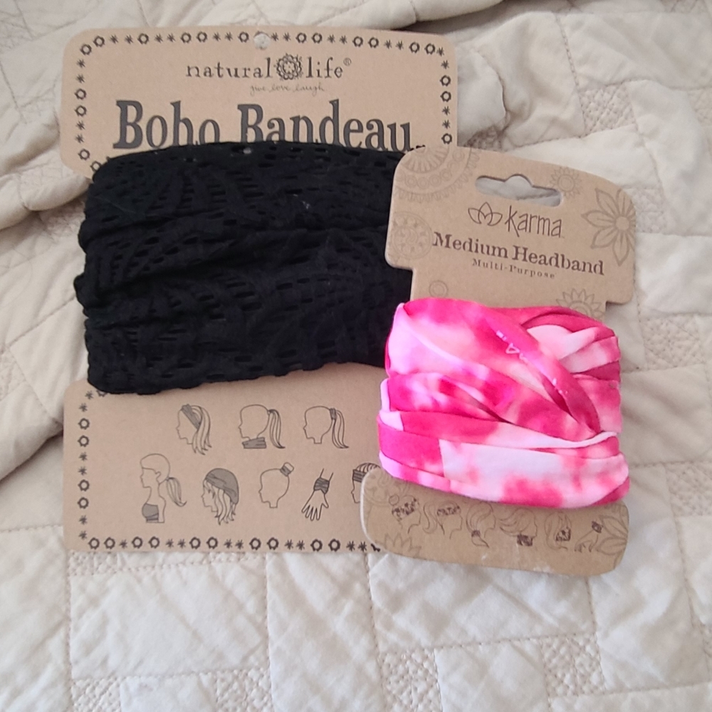 NWT Hair wraps/headbands